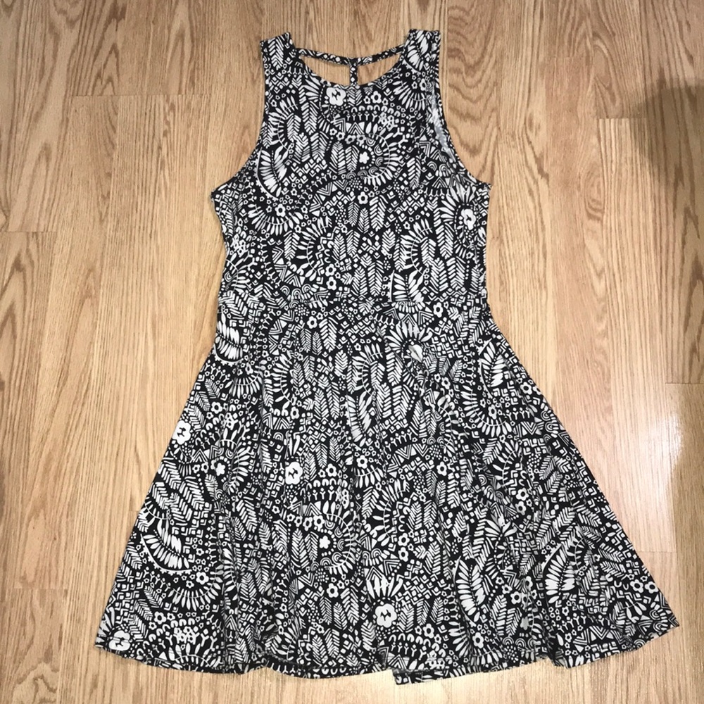 Black and White Dress